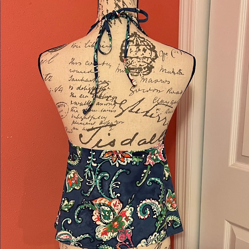 RALPH LAUREN Floral Halter Tankini Top - Picture 5 of 8